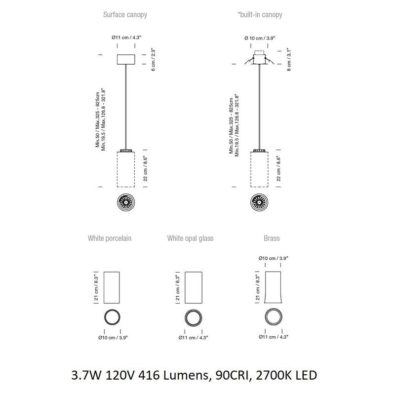 Cirio Simple Pendant Light