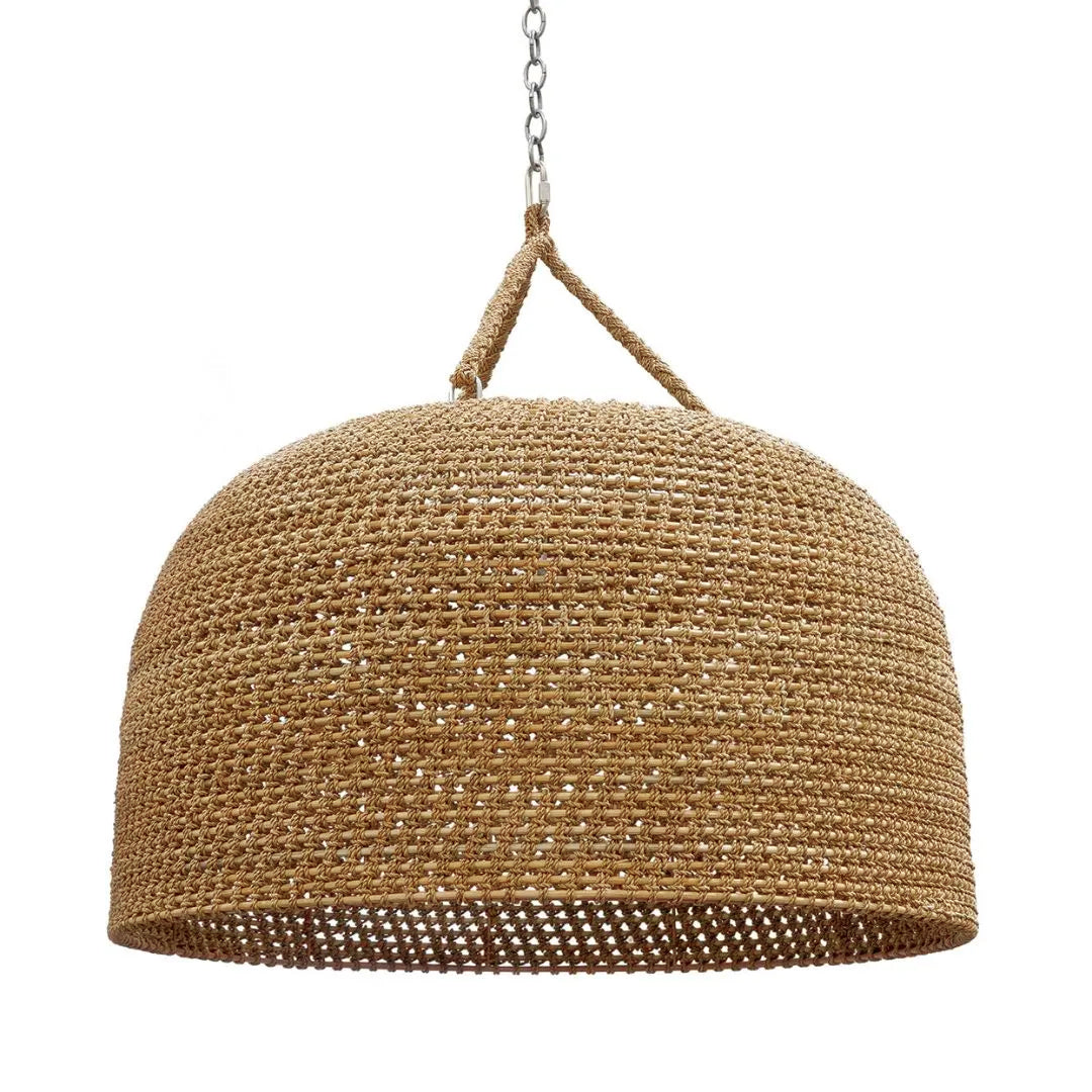 Japanese Wabi-sabi Restaurant Rope Pendant Light