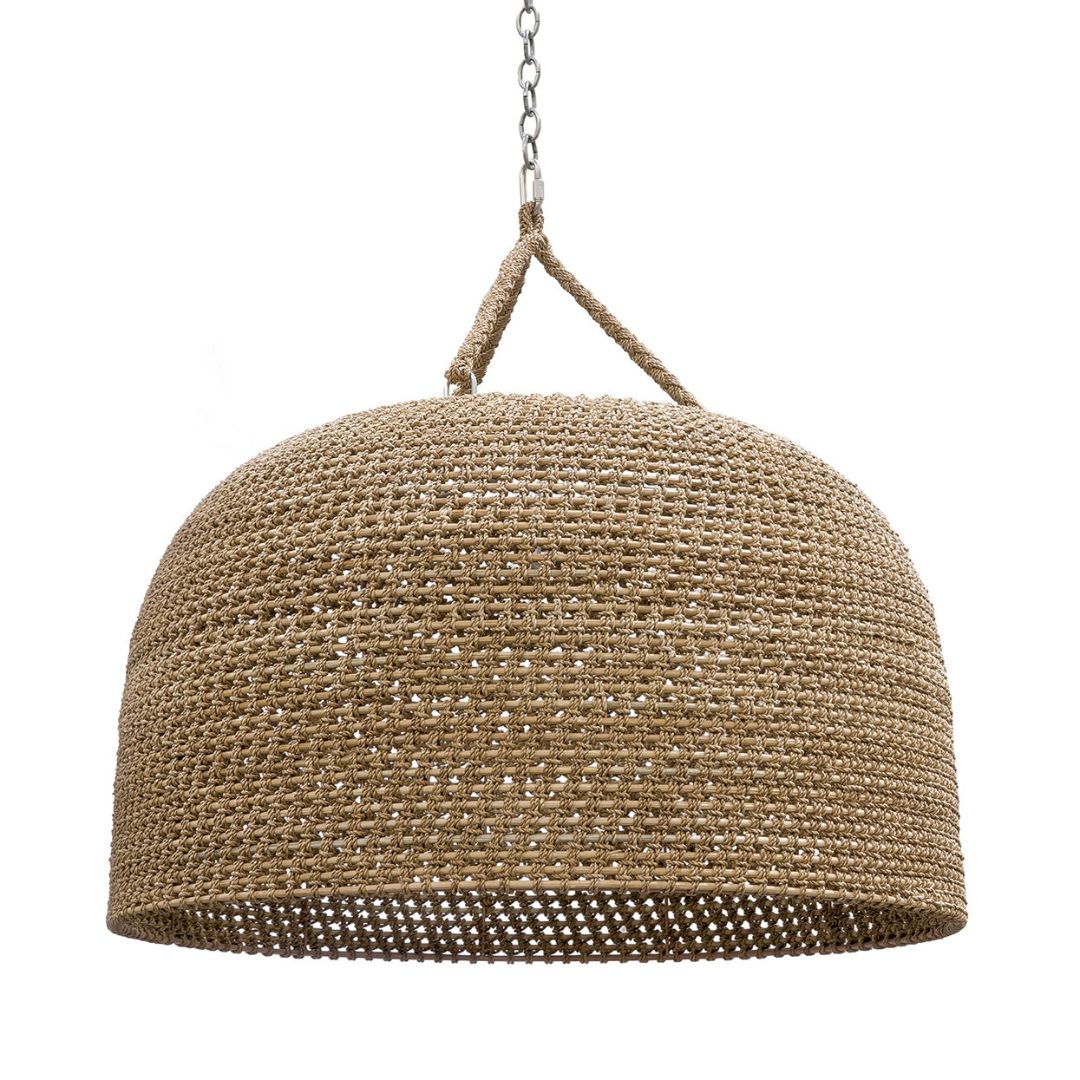 Japanese Wabi-sabi Restaurant Rope Pendant Light