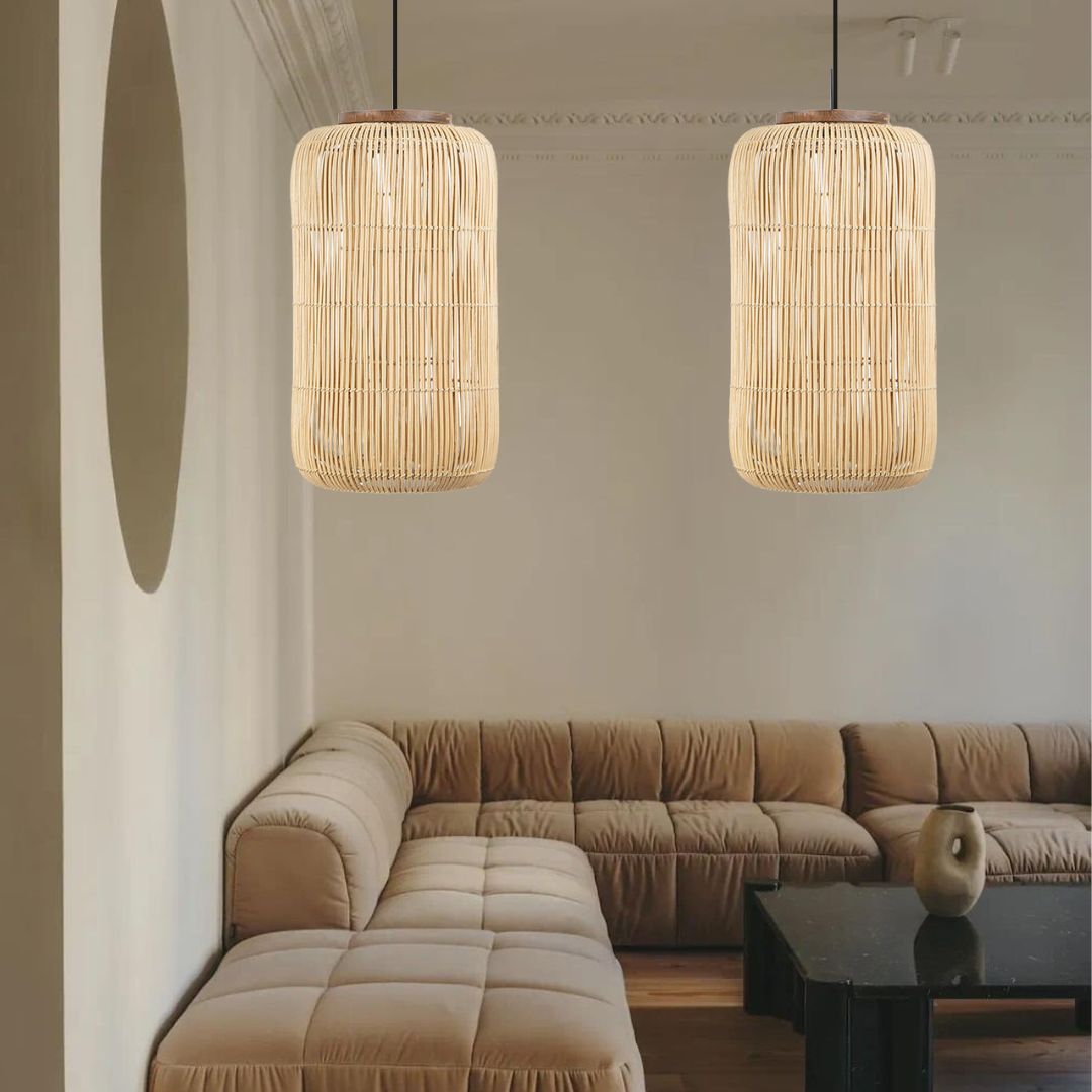 Barrel Hanging Lamp Charcoal