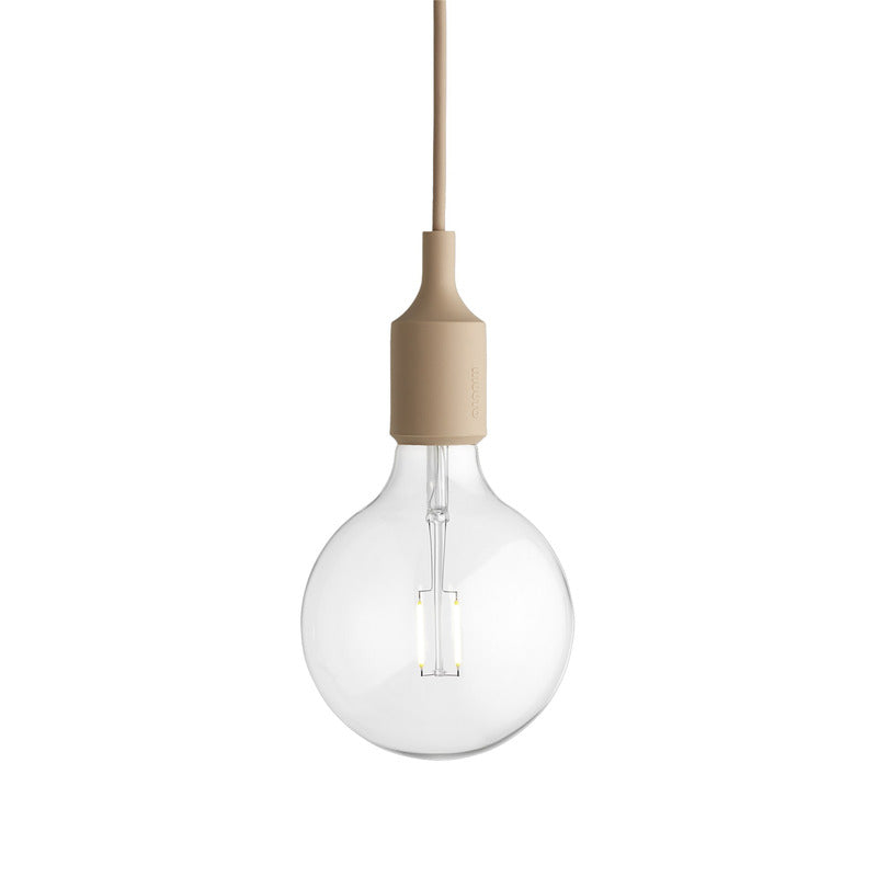 Black / None E27 Pendant Light OPEN BOX