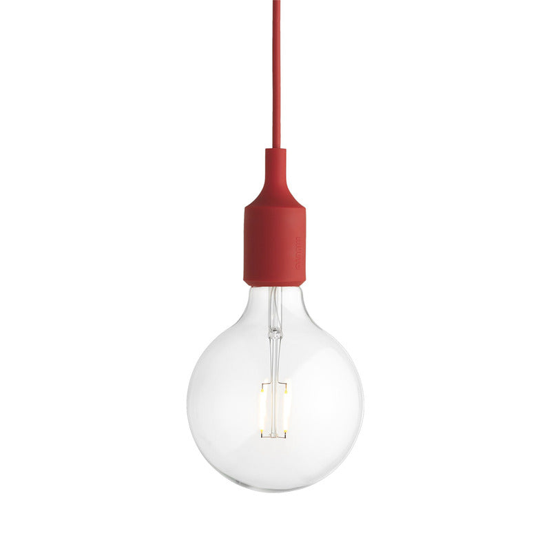 Black / None E27 Pendant Light OPEN BOX