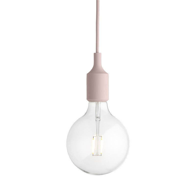 Black / None E27 Pendant Light OPEN BOX