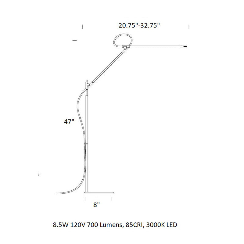 Superlight LED Floor Lamp