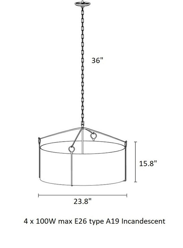 Bow Pendant Light