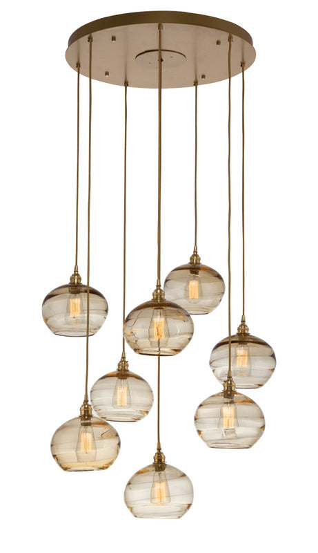 Coppa Round Multi-Light Pendant Light