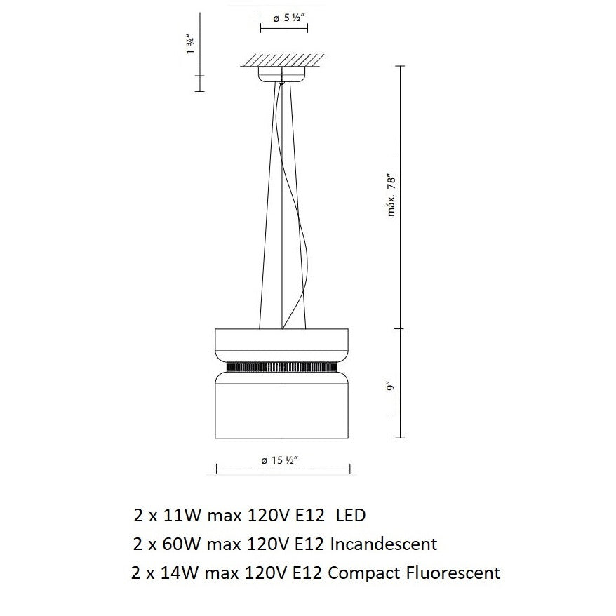 Aspen S40 Pendant Light