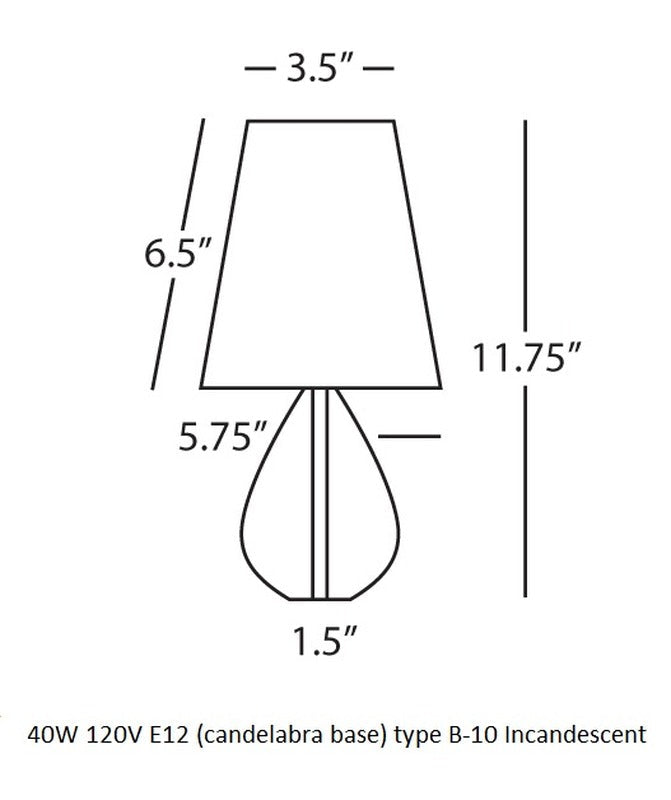 Claridge Accent Lamp