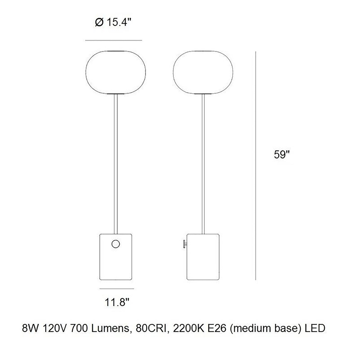 JWDA Floor Lamp