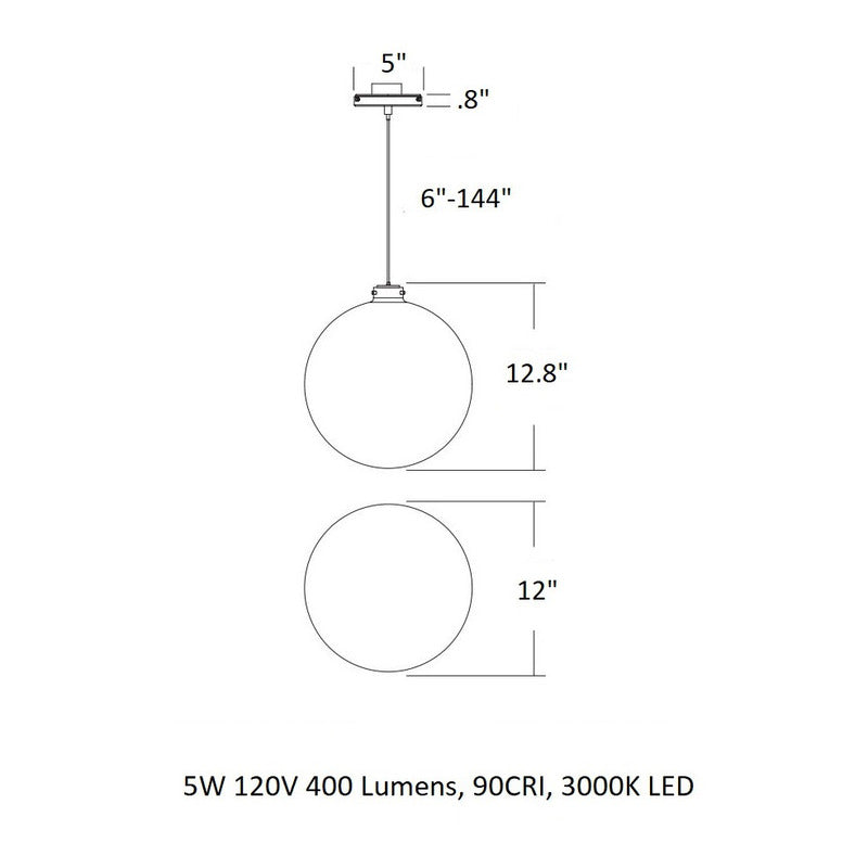Sphere Pendant Light