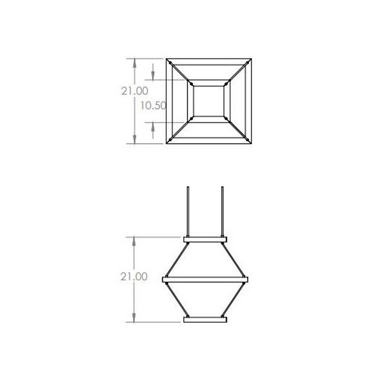 Lantern LED Pendant Light