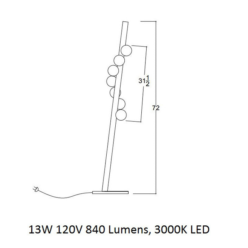 Willow LED Floor Lamp
