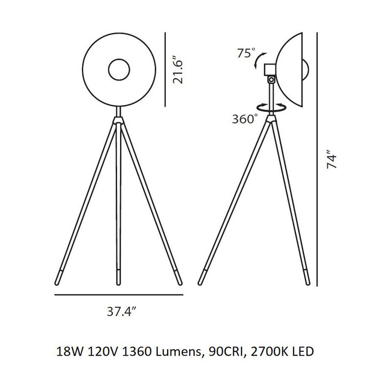 Apollo Mega Floor Lamp