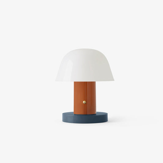 Rust / Thunder Setago Portable Table Lamp OPEN BOX