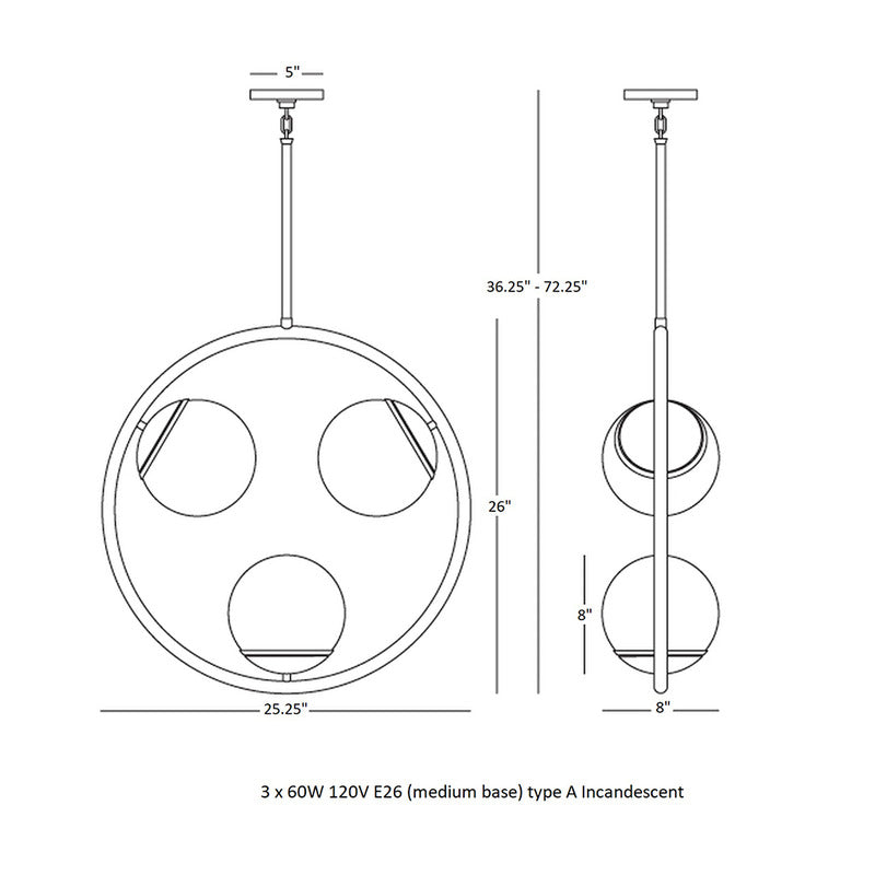 Jupiter Pendant Light