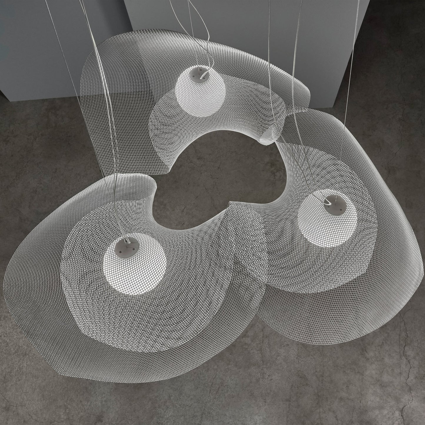 Mytilus Three-Light LED Pendant Light