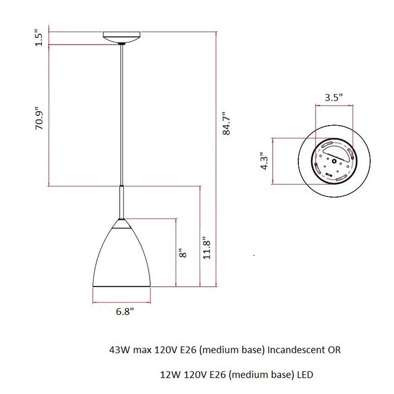 Joel Pendant Light