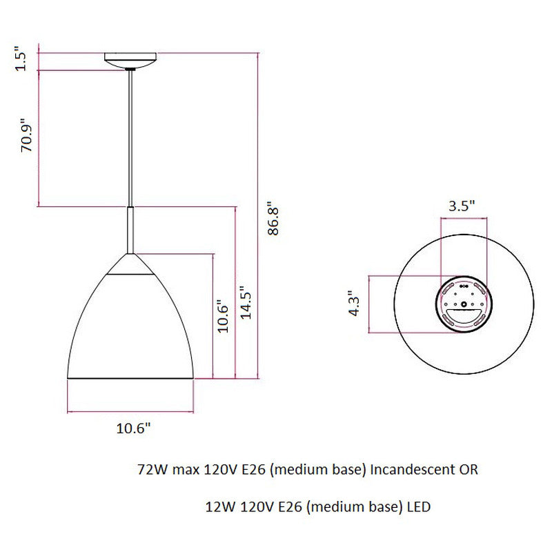 Joel Pendant Light