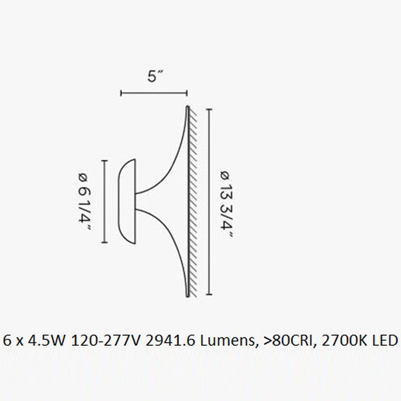 Funnel Wall Light