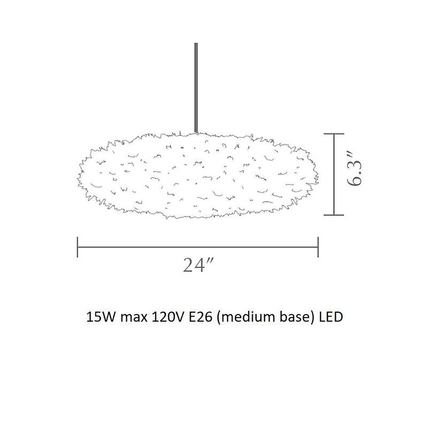 Eos Esther Pendant Light