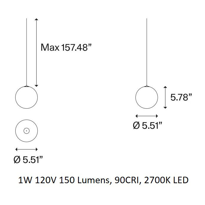 Random Solo Suspension Light