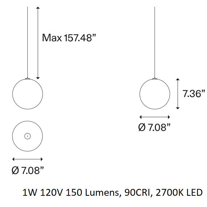 Random Solo Suspension Light