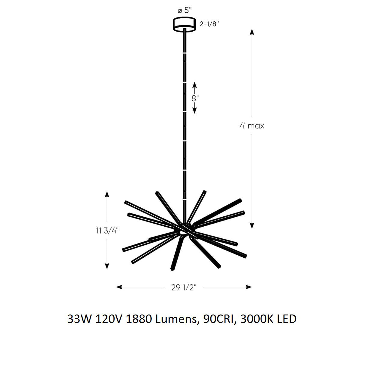 Star Pendant Light