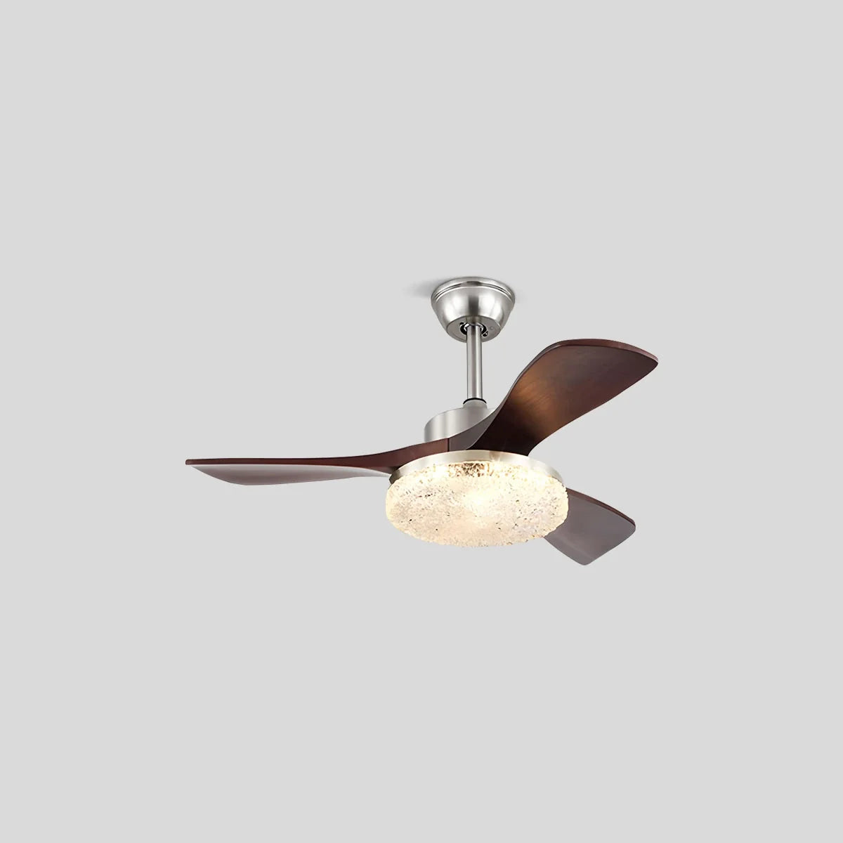 Vintage Luxury Wood Ceiling Fan Light