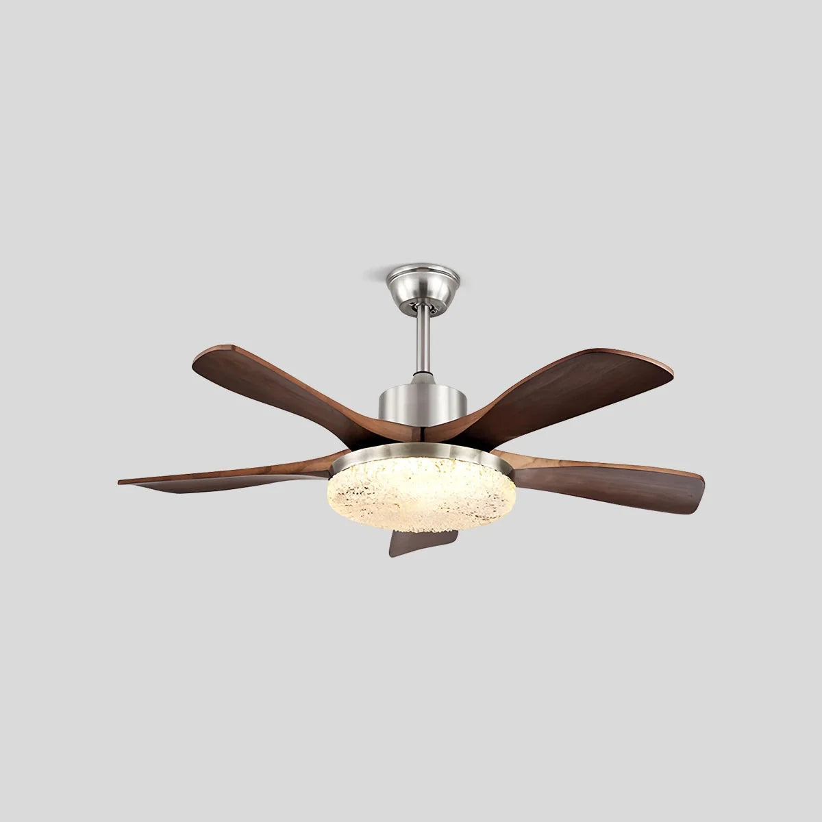 Vintage Luxury Wood Ceiling Fan Light