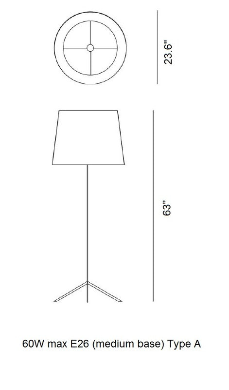 Double Shade Floor Lamp