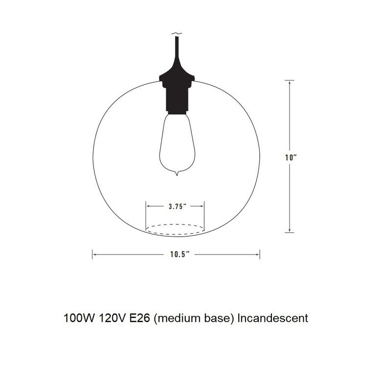 Solitaire Pendant Light