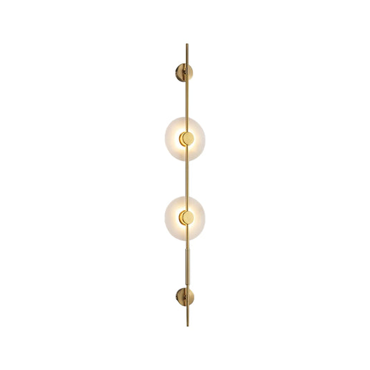 Alabaster Vertical Wall Sconce