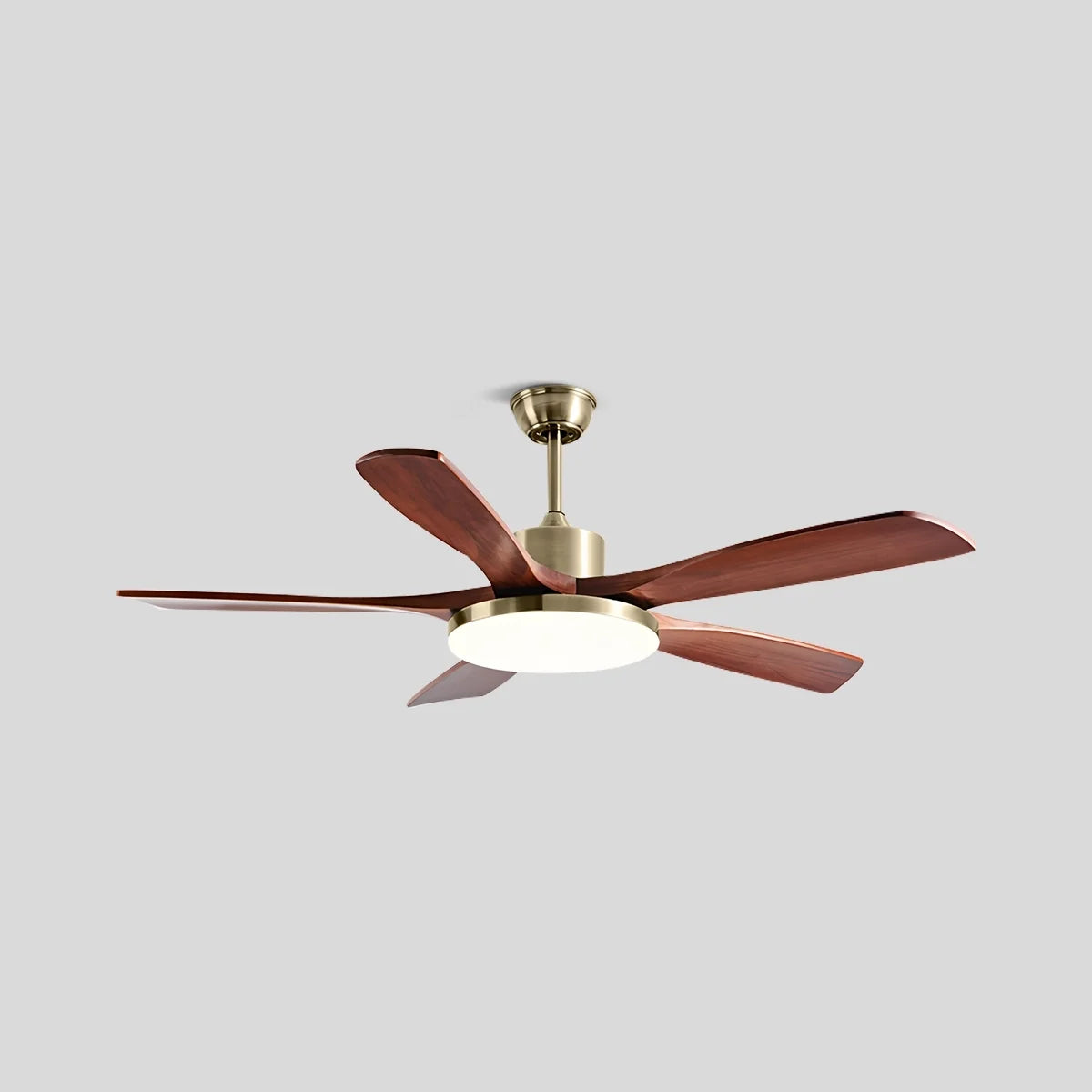 Wood Ceiling Fan Light for Living Room