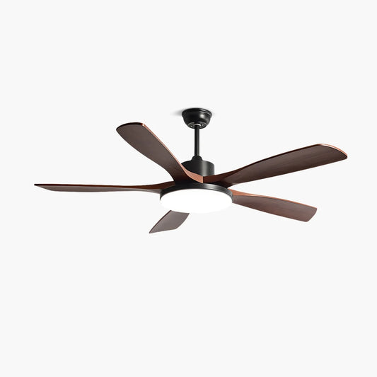 Living Room Minimalist Ceiling Fan with Light