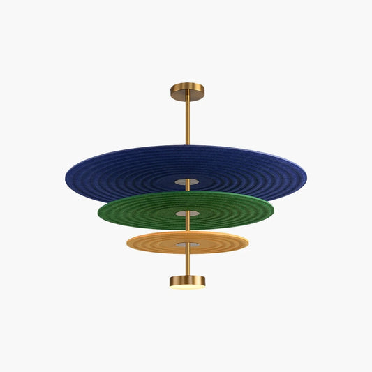 Antizer Three Layer Disk Acoustic Chandelier