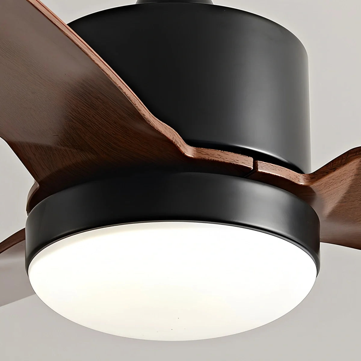 3-Blade Ceiling Fan With Light for Bedroom