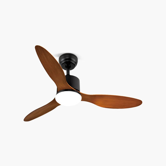 3-Blade Modern Ceiling Fan with LED Light