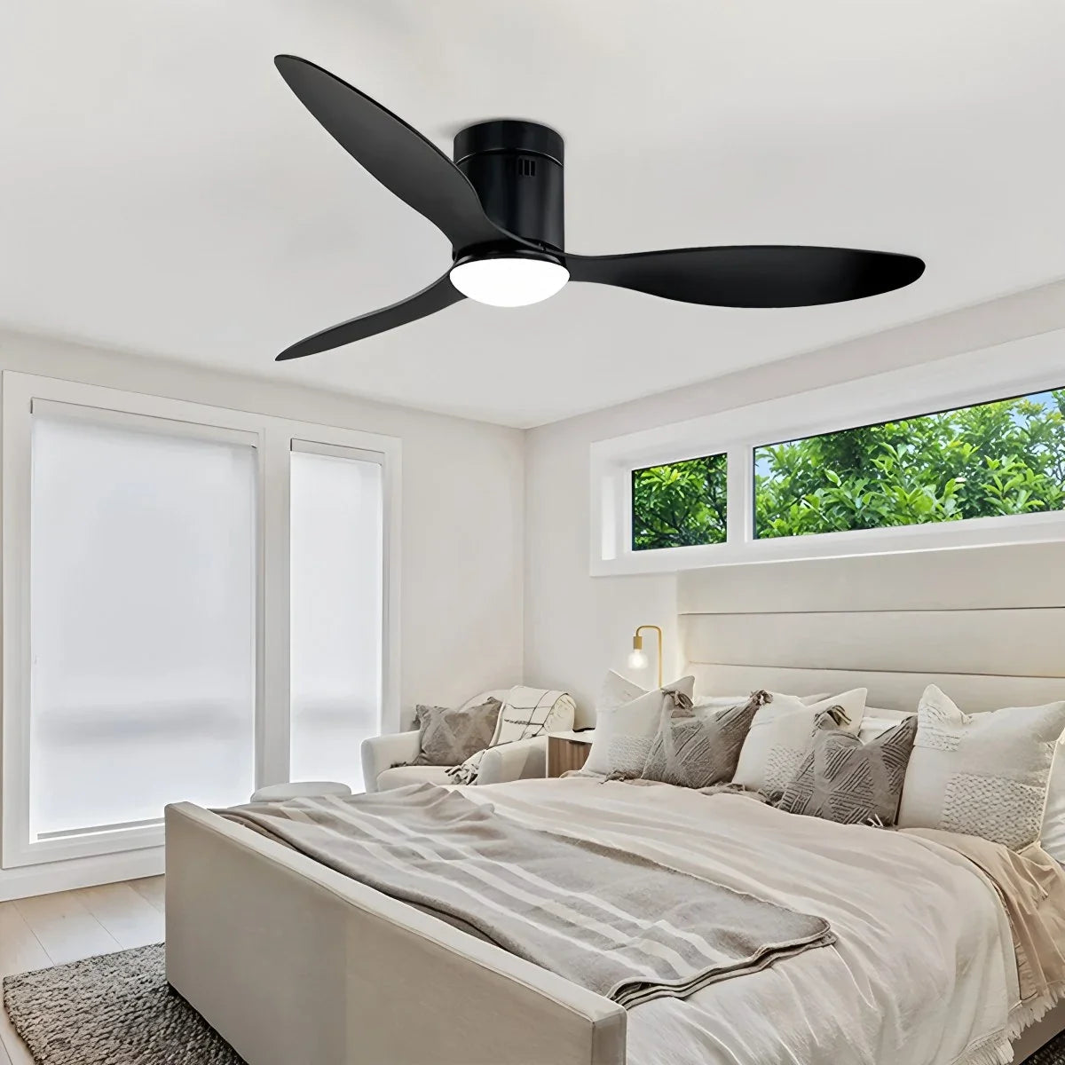 3 Blade Modern Ceiling Fan with Light