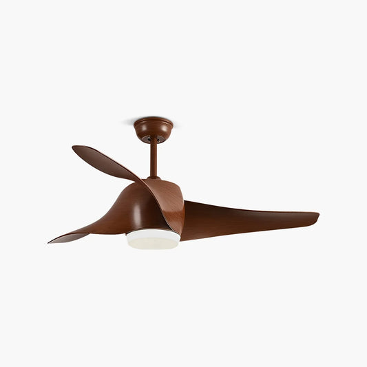 Propeller Ceiling Fan with Dimmable LED Light for Dining Room