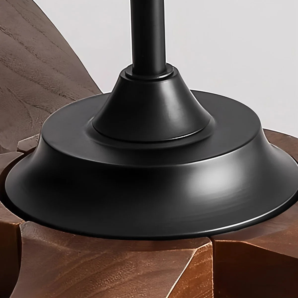 5-Blade Wood Ceiling Fan with LED Light