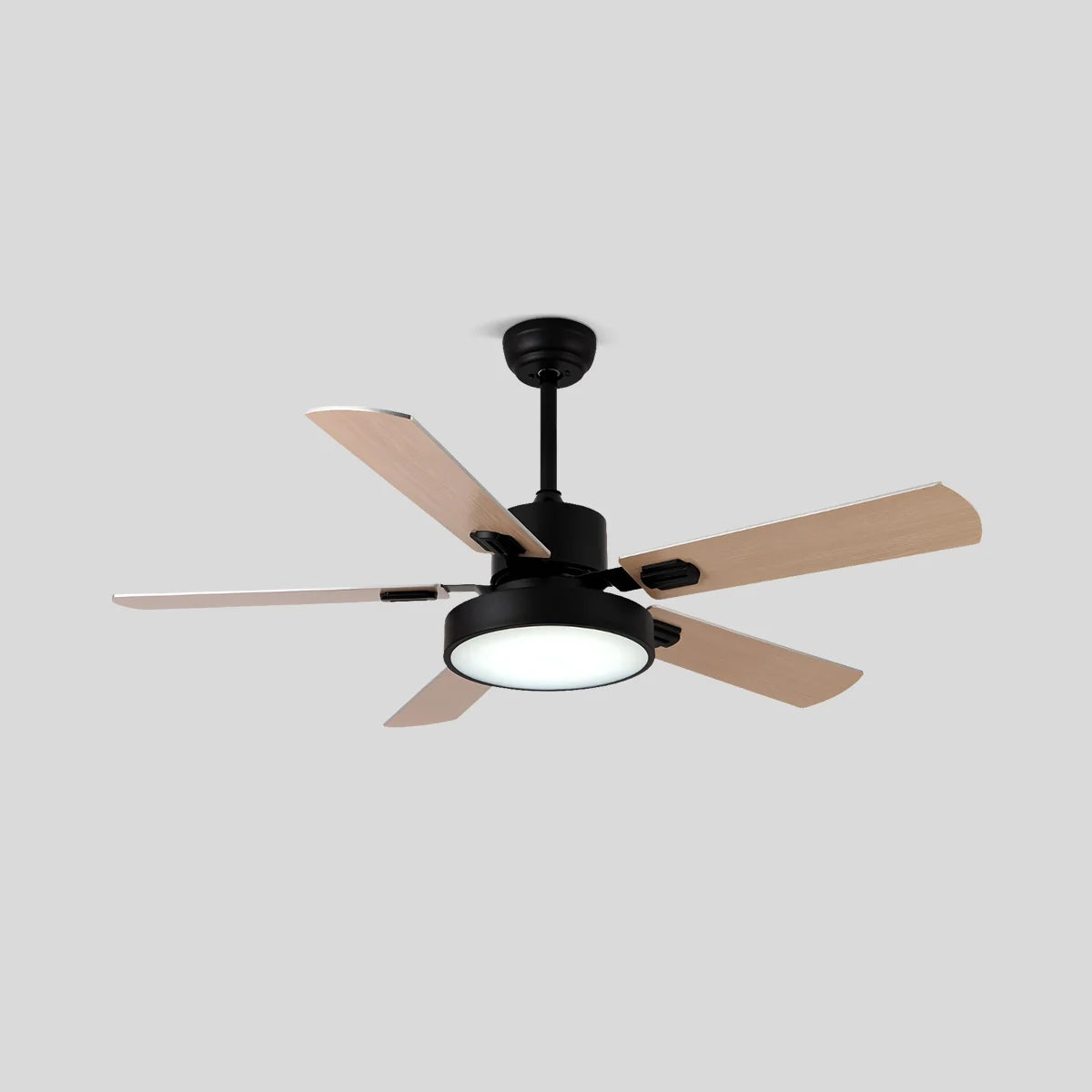 5 Blade Vintage Ceiling Fan Light for Living Room