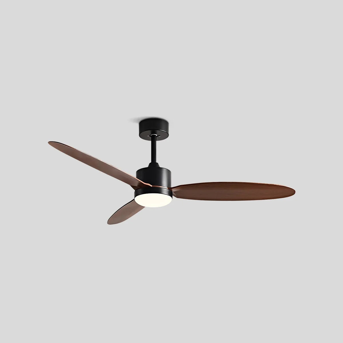 3-Blade Ceiling Fan With Light for Bedroom