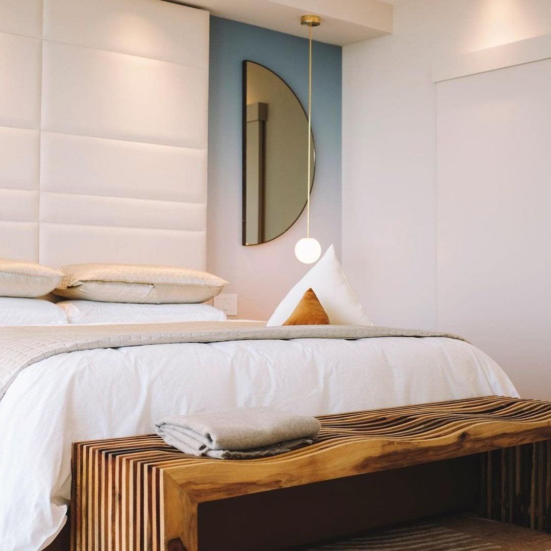 Brass Architectural Pendant Light