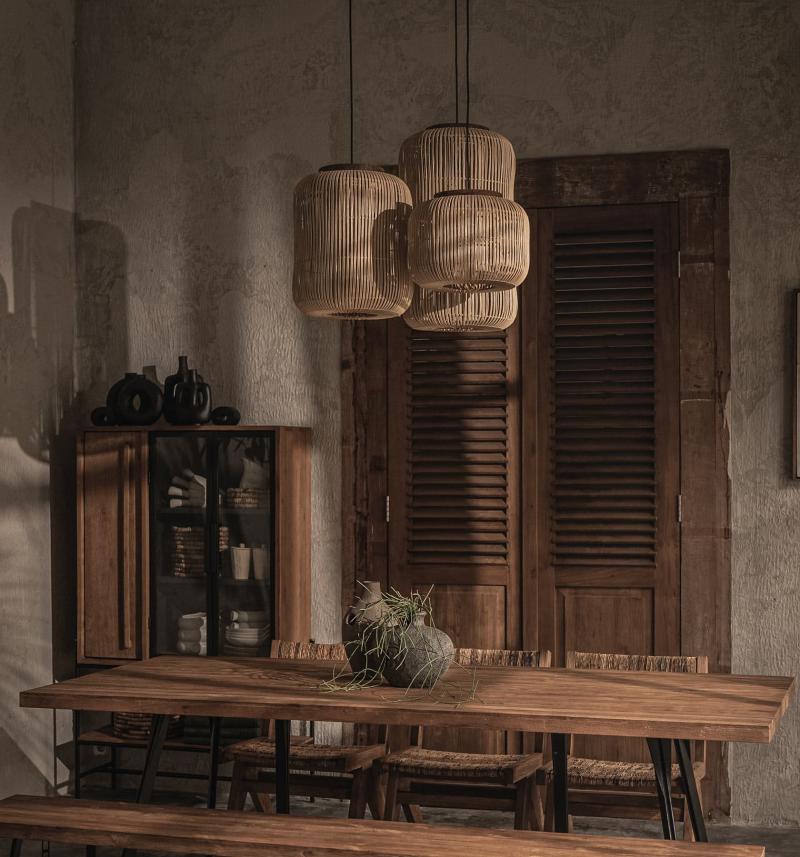 Barrel Hanging Lamp Charcoal