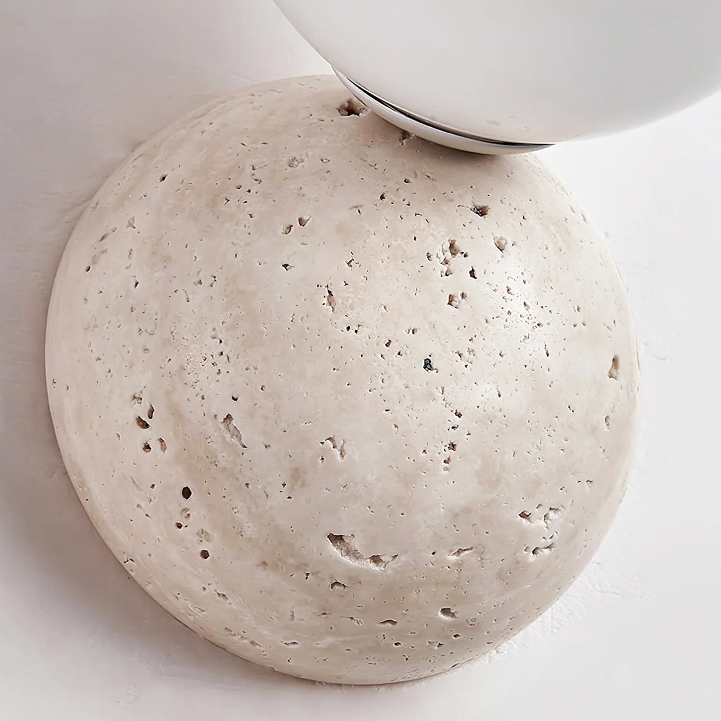 Celestial Travertine Tion Wall Lamp