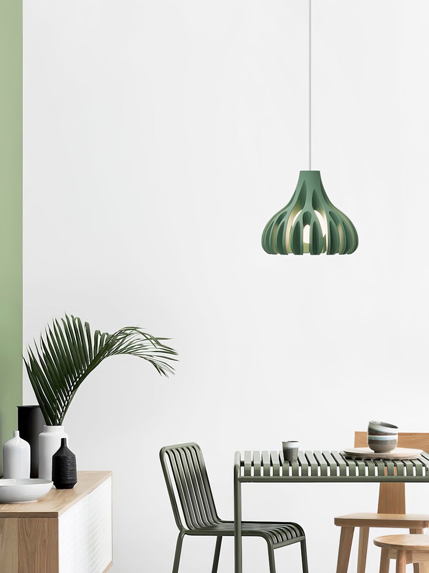 Coral Resin Pendant Lamp