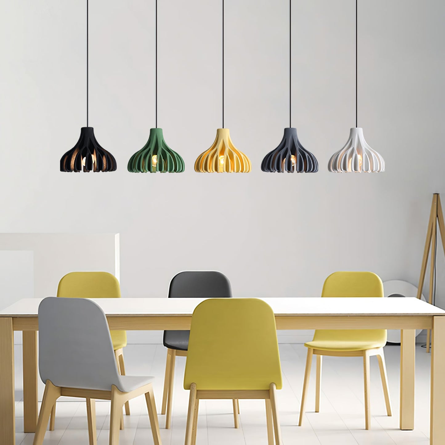 Coral Resin Pendant Lamp