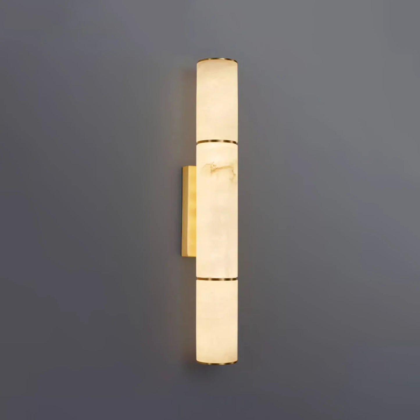 Creative Alabaster Cylindrical Wall Lamp
