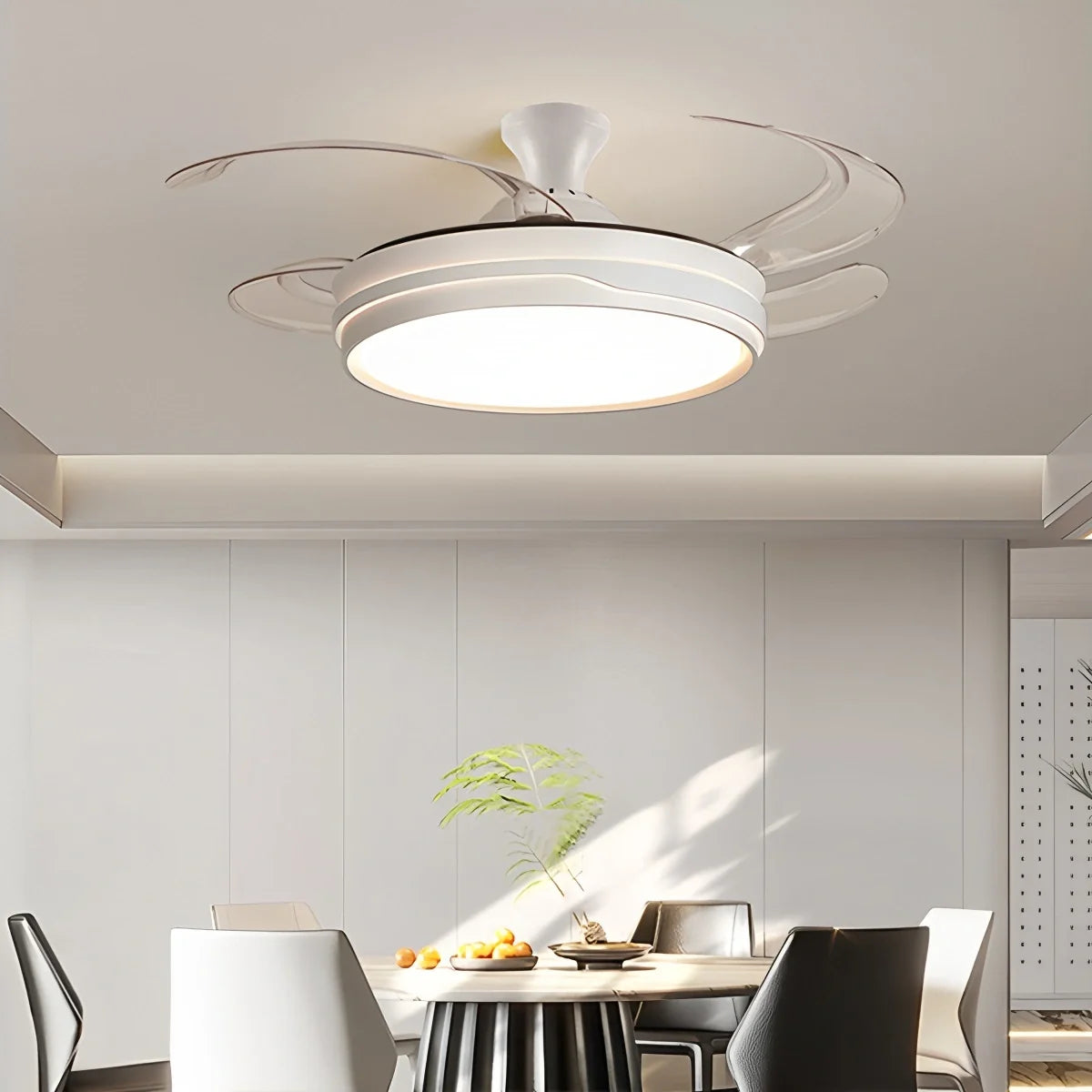 LED Ceiling Fan Light with Remote Control