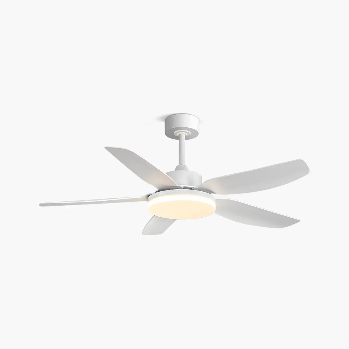 White Remote Control Ceiling Fan Light